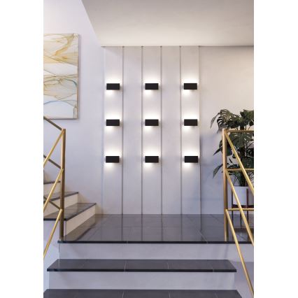 Eglo - LED zidno svetlo LED/6W/230V 3000K crno