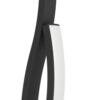 Eglo - LED stona lampa LED/12W/230V 4000K crna