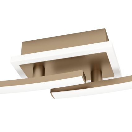 Eglo - LED stropna svetiljka LED/12W/230V 4000K bakrena
