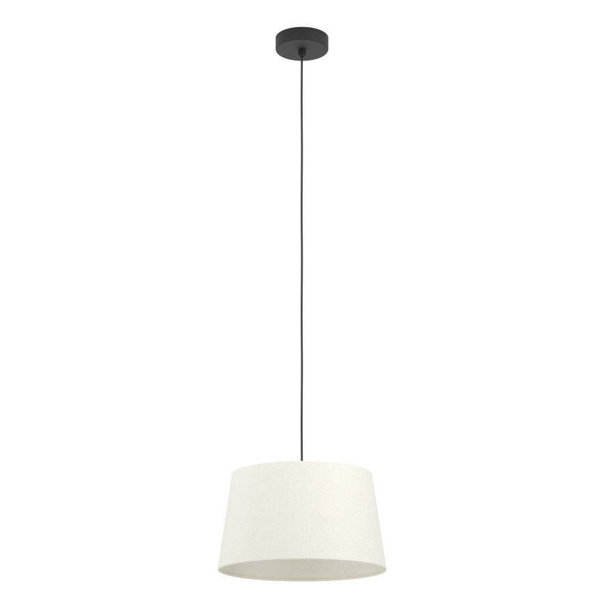 Eglo - Luster na sajli 1xE27/60W/230V bela