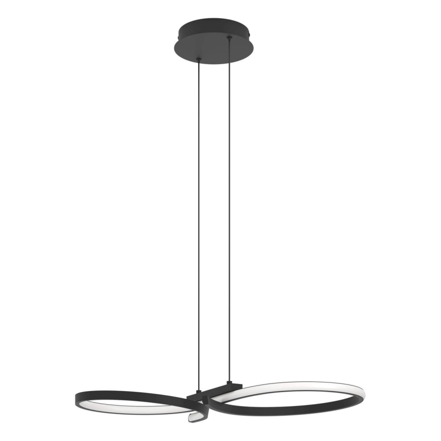 Eglo - LED luster na sajli LED/21W/230V 3000K, crne boje