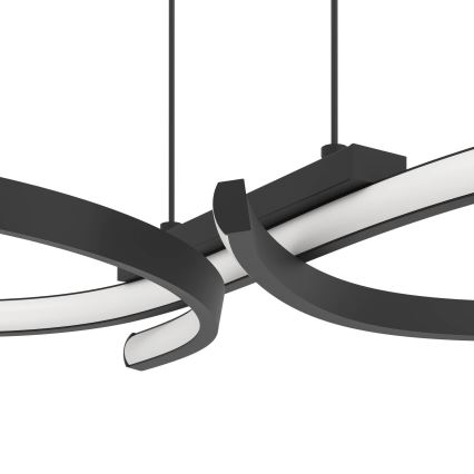Eglo - LED luster na sajli LED/21W/230V 3000K, crne boje