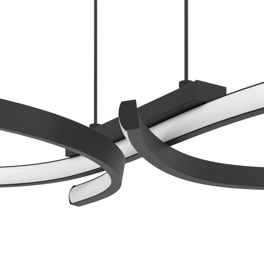 Eglo - LED luster na sajli LED/21W/230V 3000K, crne boje