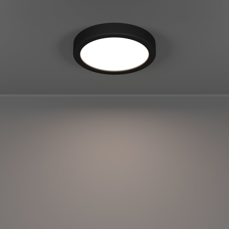 Eglo - LED plafonsko svetlo LED/7,5W/230V 2700/4000/6500K prečnik 16,6 cm crne boje