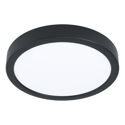 Eglo - LED plafonsko svetlo FUEVA LED/11,5W/230V 2700/4000/6500K prečnik 21,1 cm crna