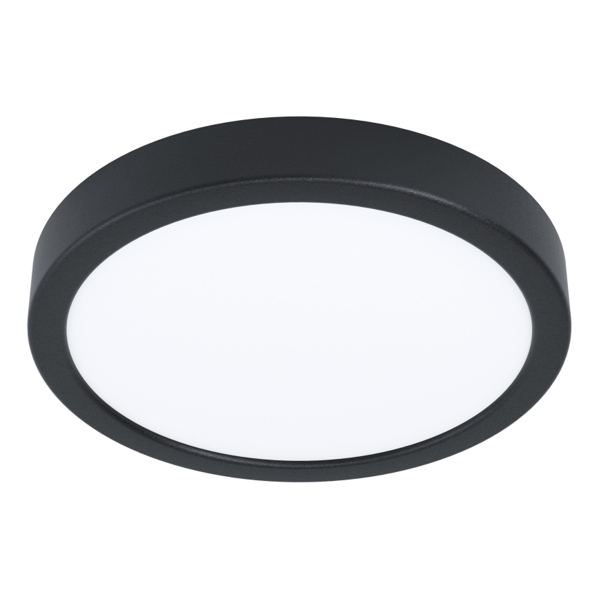 Eglo - LED plafonsko svetlo FUEVA LED/11,5W/230V 2700/4000/6500K prečnik 21,1 cm crna