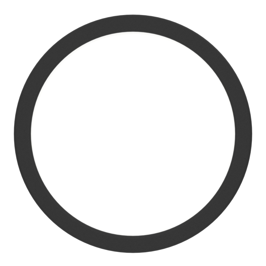 Eglo - LED plafonsko svetlo FUEVA LED/11,5W/230V 2700/4000/6500K prečnik 21,1 cm crna