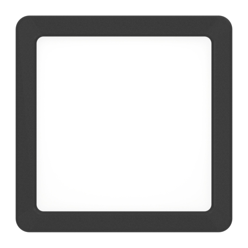 Eglo - LED plafonsko svetlo LED/7W/230V 2700/4000/6500K 15x15cm crna