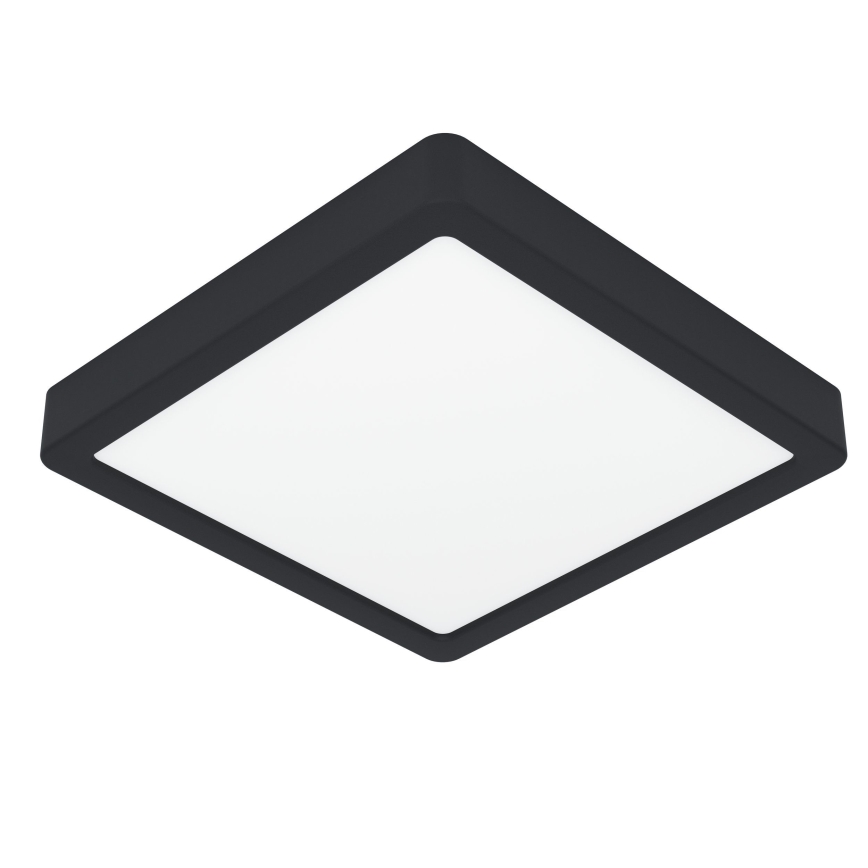 Eglo - LED plafonsko svetlo LED/10,5W/230V 2700/4000/6500K 22x22cm crna