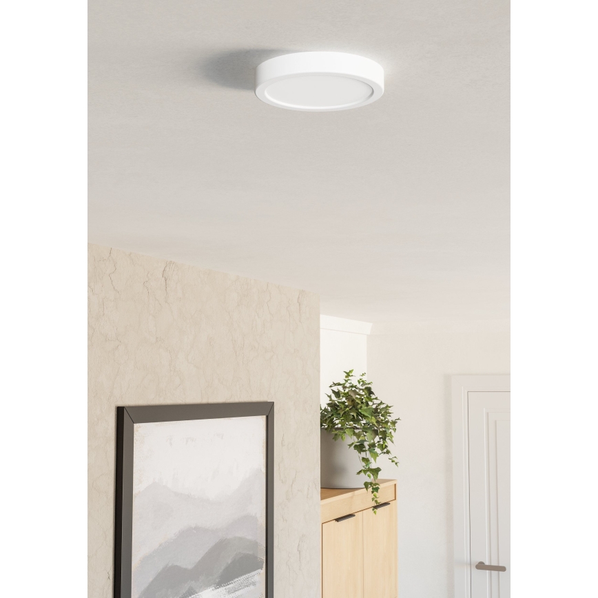 Eglo - LED stropno svetlo LED/7,5W/230V 2700/4000/6500K prečnik 16,6 cm belo
