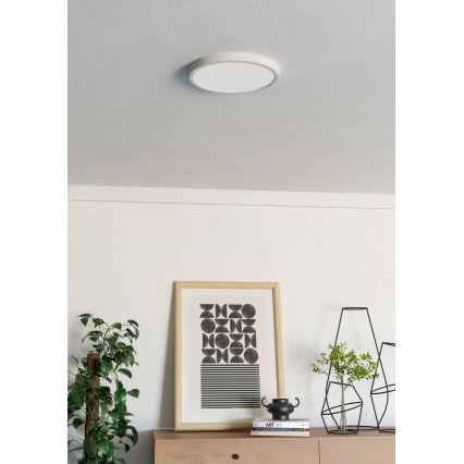 Eglo - LED plafonsko svetlo LED/14,2W/230V 2700/4000/6500K, prečnik 27,8 cm, bela boja