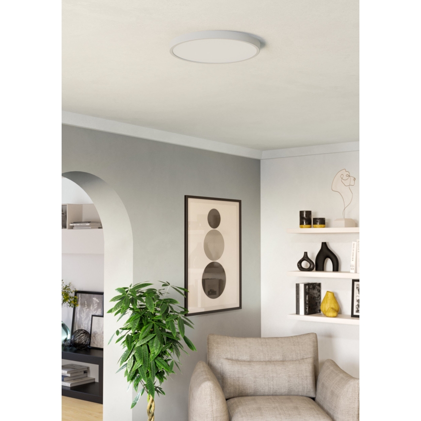 Eglo - LED plafonsko svetlo LED/17W/230V 2700/4000/6500K prečnik 38,9 cm belo