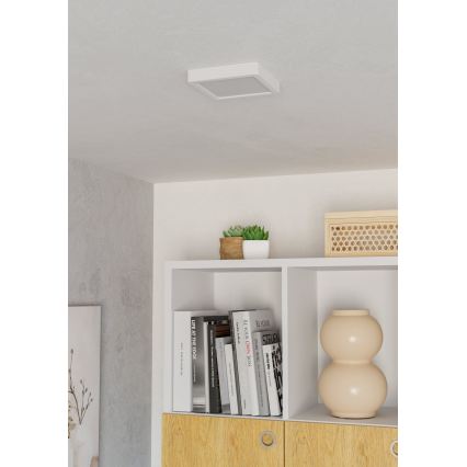 Eglo - LED stropno svetlo LED/7W/230V 2700/4000/6500K 15x15 cm belo
