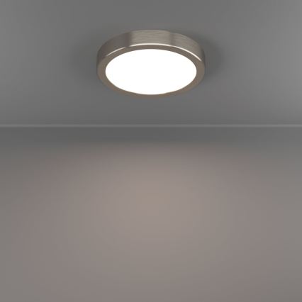 Eglo - LED stropno svetlo LED/7,5W/230V 2700/4000/6500K prečnik 16,6 cm mat hrom