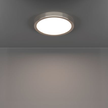 Eglo - LED plafonsko svetlo LED/11,5W/230V 2700/4000/6500K prečnik 21,1 cm mat hrom