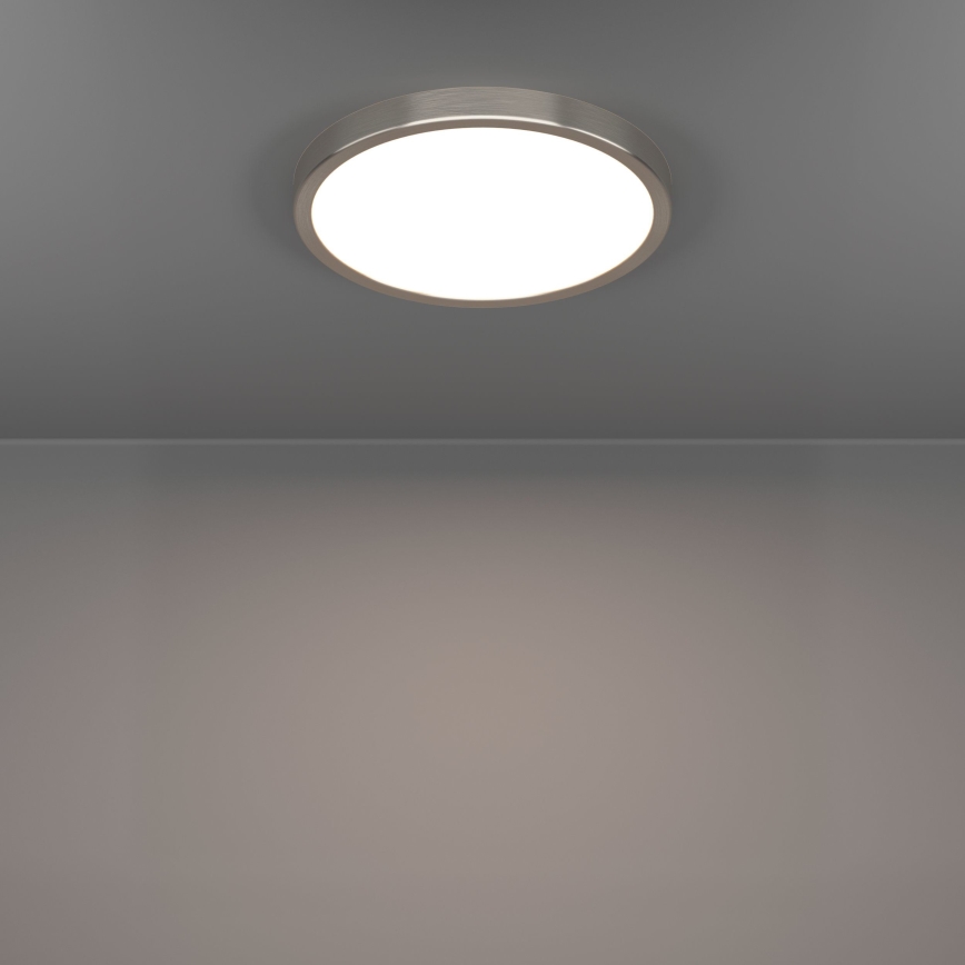 Eglo - LED plafonsko svetlo LED/14,2W/230V 2700/4000/6500K prečnik 27,8 cm mat hrom