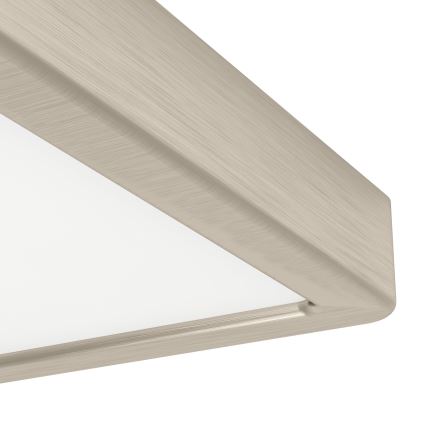 Eglo - LED plafonsko svetlo LED/7W/230V 2700/4000/6500K 15x15 cm matni hrom