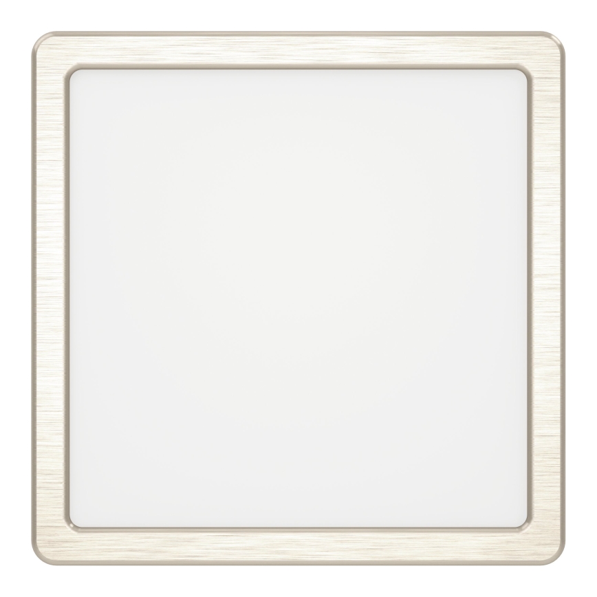 Eglo - LED plafonsko svetlo LED/10,5W/230V 2700/4000/6500K 22x22 cm mat hrom