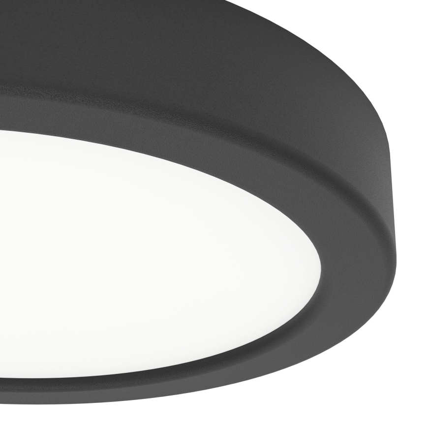 Eglo - LED kupatilsko plafonsko svetlo LED/7,5W/230V 2700/4000/6500K Ø 16,6 cm IP44 crna