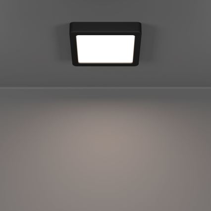 Eglo - LED plafonsko svetlo za kupatilo LED/7W/230V 15x15 cm IP44 crna