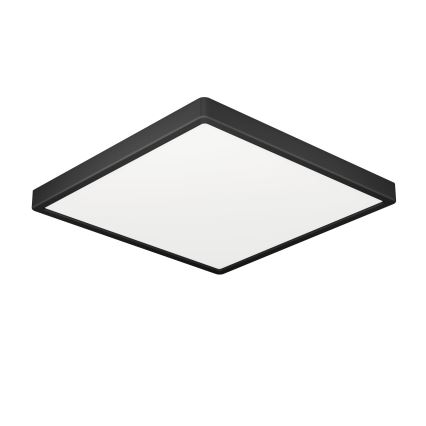 Eglo - LED stropno svetlo za kupatilo LED/10,5W/230V 22x22 cm IP44 crna