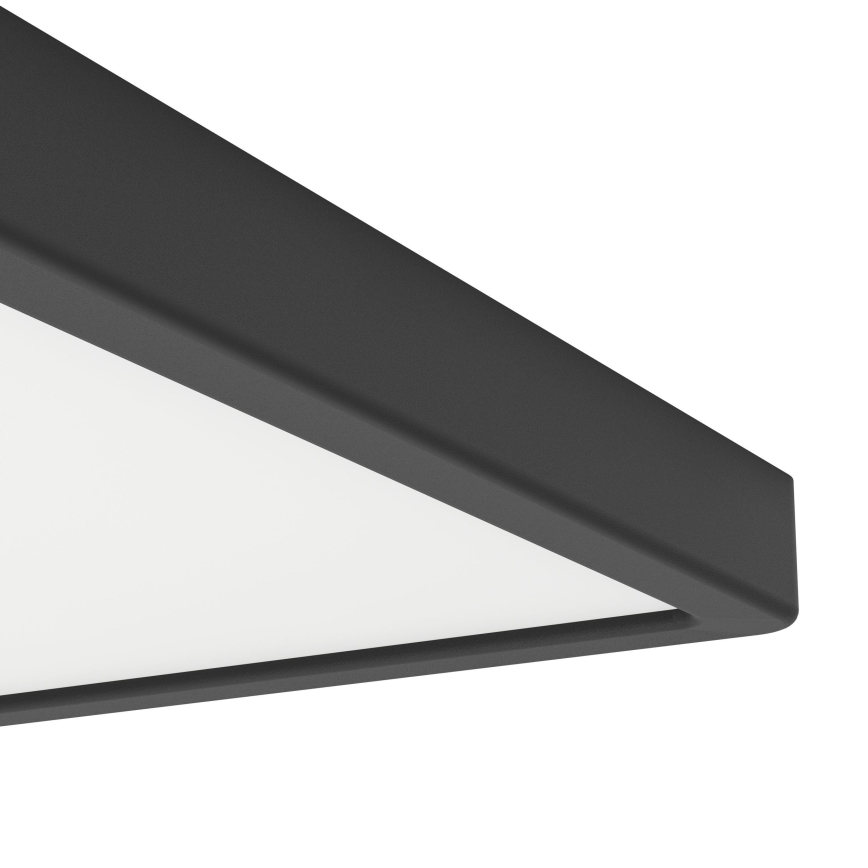 Eglo - LED plafonsko svetlo za kupatilo, LED/13W/230V, 2700/4000/6500K, 29x29 cm, IP44, crno
