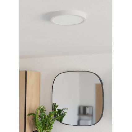 Eglo - LED plafonsko svetlo za kupatilo LED/11,5W/230V 2700/4000/6500K prečnik 21,1 cm IP44 belo