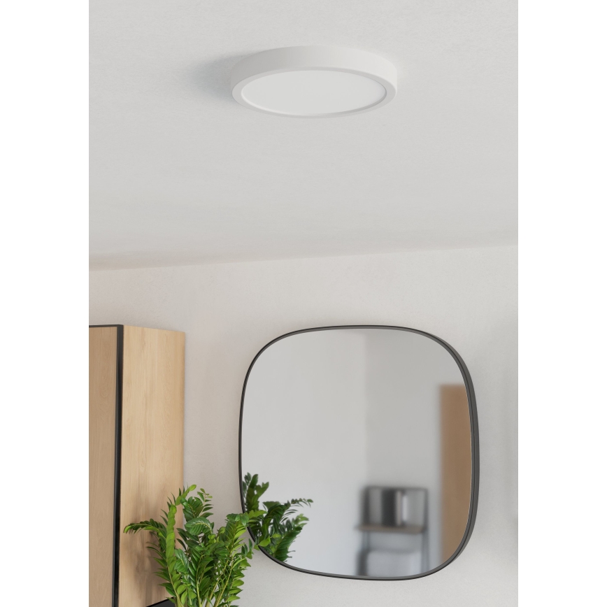 Eglo - LED plafonsko svetlo za kupatilo LED/11,5W/230V 2700/4000/6500K prečnik 21,1 cm IP44 belo