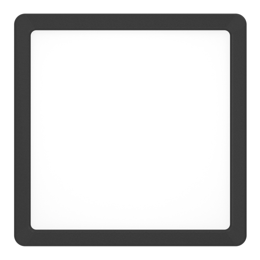 Eglo - LED RGBW prigušiva plafonsko svetlo za kupatilo LED/10,5W/230V 2700-6500K 22x22 cm IP44 crna