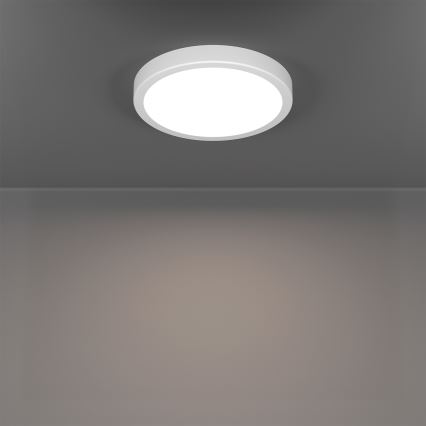 Eglo - LED RGBW prigušiva kupatilsko stropno svetlo LED/11,2W/230V 2700-6500K prečnik 21,1 cm IP44 bela