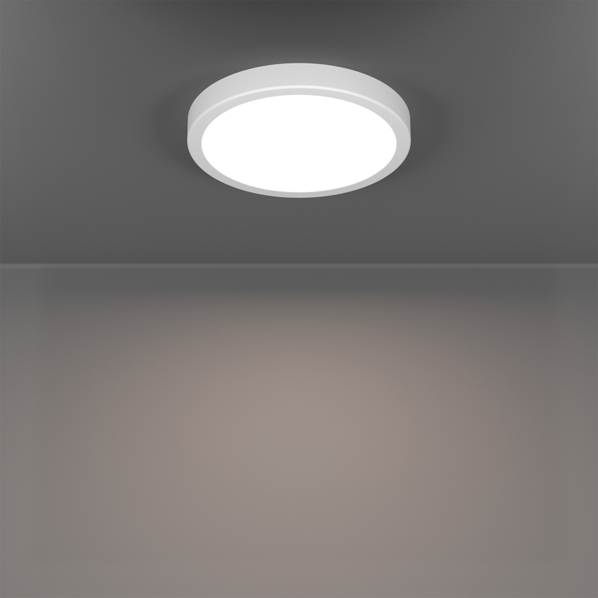 Eglo - LED RGBW prigušiva kupatilsko stropno svetlo LED/11,2W/230V 2700-6500K prečnik 21,1 cm IP44 bela