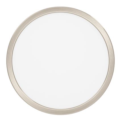 Eglo - LED RGBW prigušiva kupatilsko plafonsko svetlo LED/14,3W/230V 2700-6500K prečnik 27,8 cm IP44 mat hrom