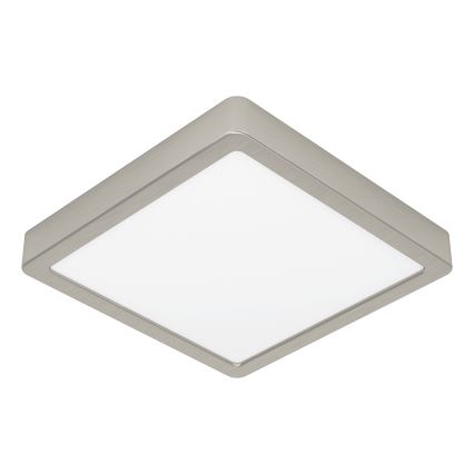 Eglo - LED RGBW prigušiva kupatilska plafonska svetiljka LED/10,5W/230V 2700-6500K 22x22 cm IP44 mat hrom