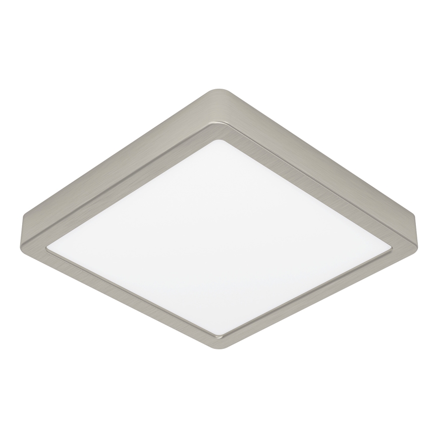 Eglo - LED RGBW prigušiva kupatilska plafonska svetiljka LED/10,5W/230V 2700-6500K 22x22 cm IP44 mat hrom