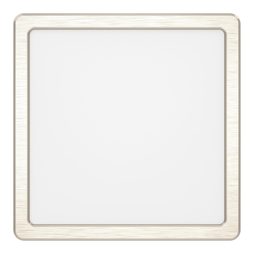 Eglo - LED RGBW prigušiva kupatilska plafonska svetiljka LED/10,5W/230V 2700-6500K 22x22 cm IP44 mat hrom