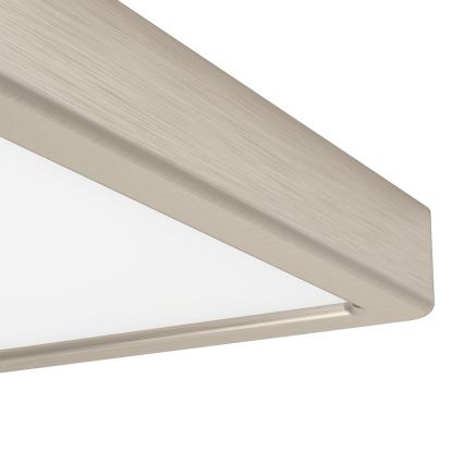 Eglo - LED RGBW prigušiva kupatilska plafonska svetiljka LED/10,5W/230V 2700-6500K 22x22 cm IP44 mat hrom