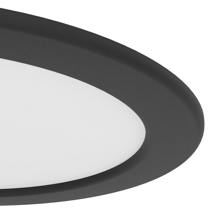 Eglo - LED ugradno svetlo/10,5W/230V 2700/4000/6500K prečnik 16,8 cm crno