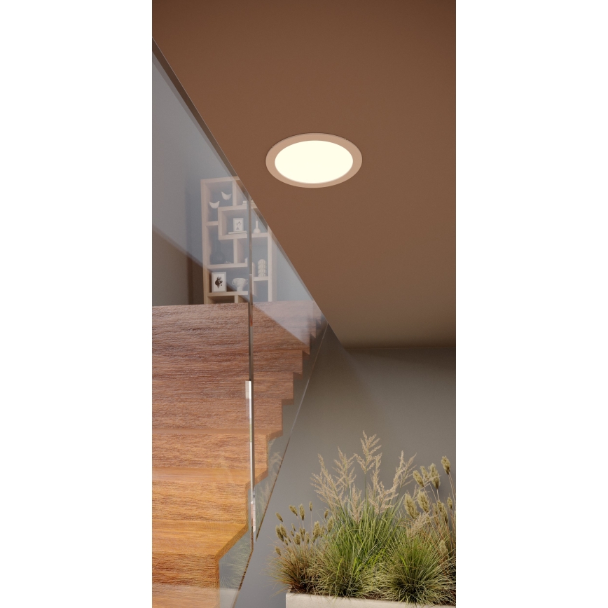 Eglo - Ugradno LED svetlo LED/10,5W/230V 2700/4000/6500K prečnik 16,8 cm belo