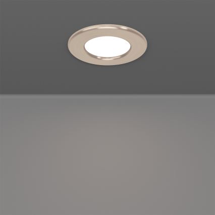 Eglo - Komplet od 3 LED ugradne stropne svetiljke LED/3,7W/230V 2700/4000/6500K prečnik 8,8 cm mat hrom