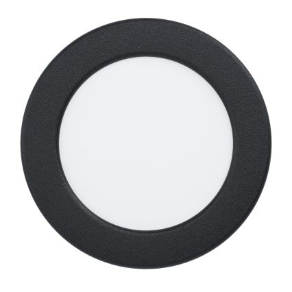 Eglo - LED ugradno kupatilsko plafonsko svetlo LED/6,3W/230V 2700/4000/6500K prečnik 11,9 cm IP44 crno