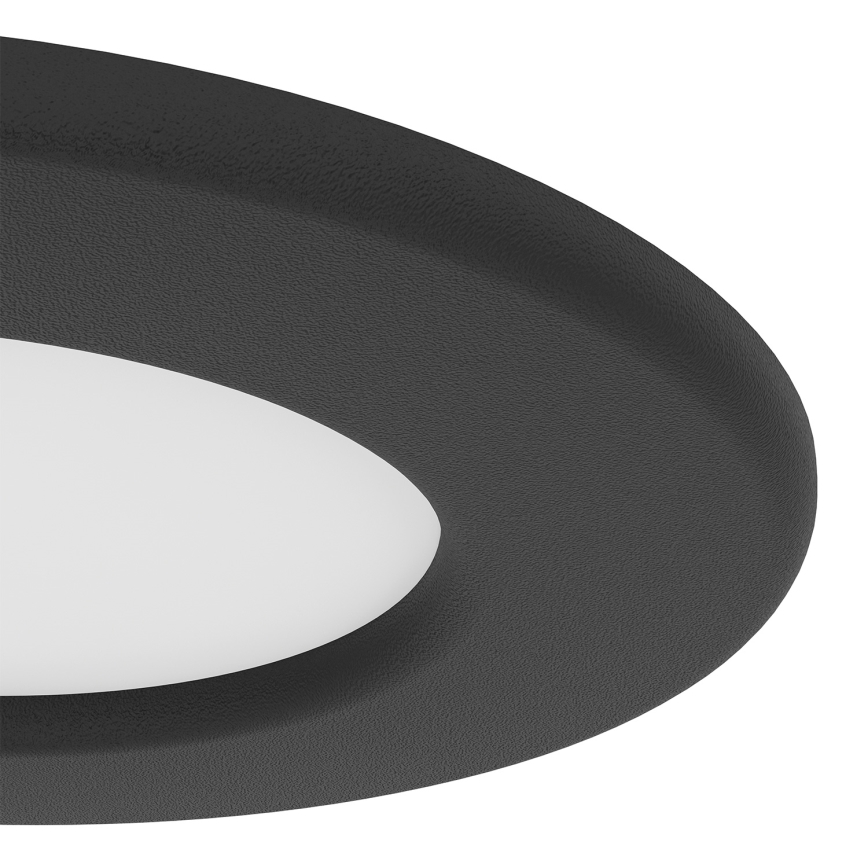 Eglo - SET 3x LED RGBW prigušiva ugradna kupatilska lampa LED/2,8W/230V 2700-6500K prečnik 8,8 cm IP44 crna
