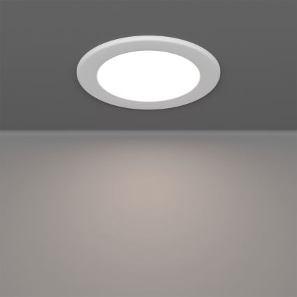 Eglo - LED RGBW prigušiva ugradna stropna lampa za kupatilo LED/5W/230V 2700-6500K pr. 12 cm IP44 bela