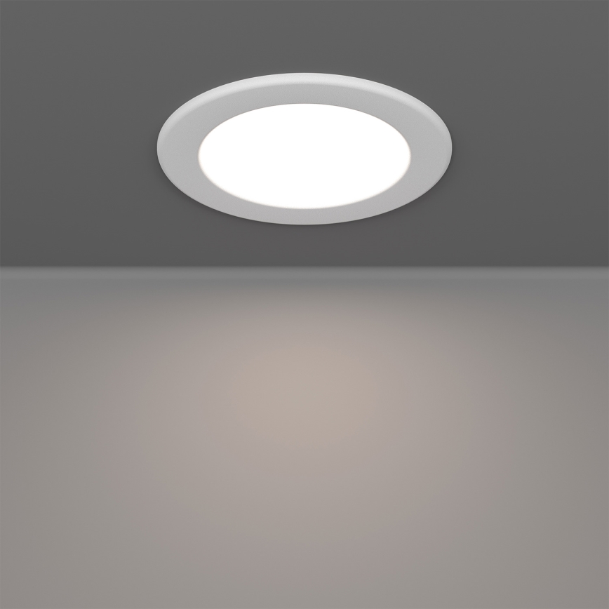 Eglo - LED RGBW prigušiva ugradna stropna lampa za kupatilo LED/5W/230V 2700-6500K pr. 12 cm IP44 bela