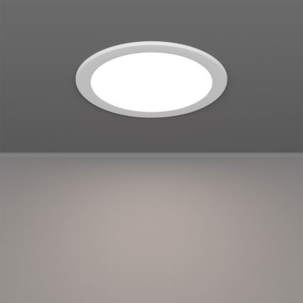 Eglo - LED RGBW prigušiva ugradna svetiljka za kupatilo LED/9,5W/230V 2700-6500K preč. 16,8 cm IP44 bela