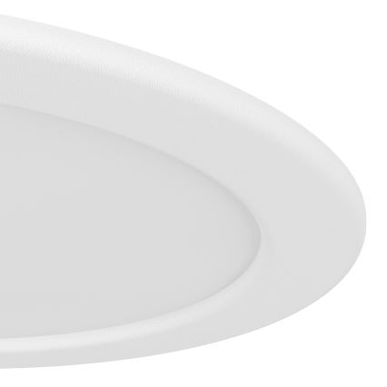 Eglo - LED RGBW prigušiva ugradna svetiljka za kupatilo LED/9,5W/230V 2700-6500K preč. 16,8 cm IP44 bela