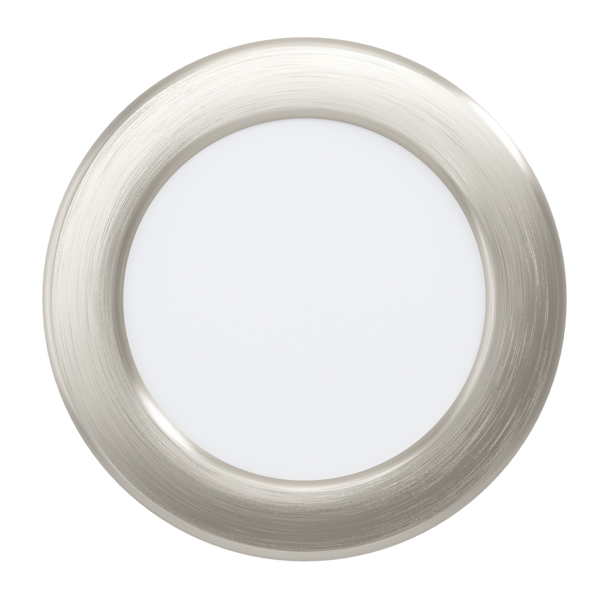 Eglo - LED RGBW prigušiva ugradna plafonska svetiljka za kupatilo LED/5W/230V 2700-6500K prečnik 12 cm IP44 mat hrom
