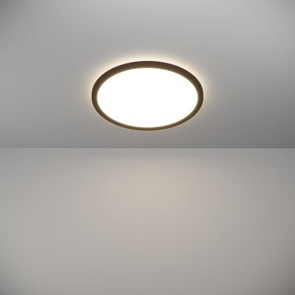 Eglo - LED plafonsko svetlo za kupatilo LED/18,5W/230V 2700K/4000K/6500K pr. 38,9 cm IP44 crno