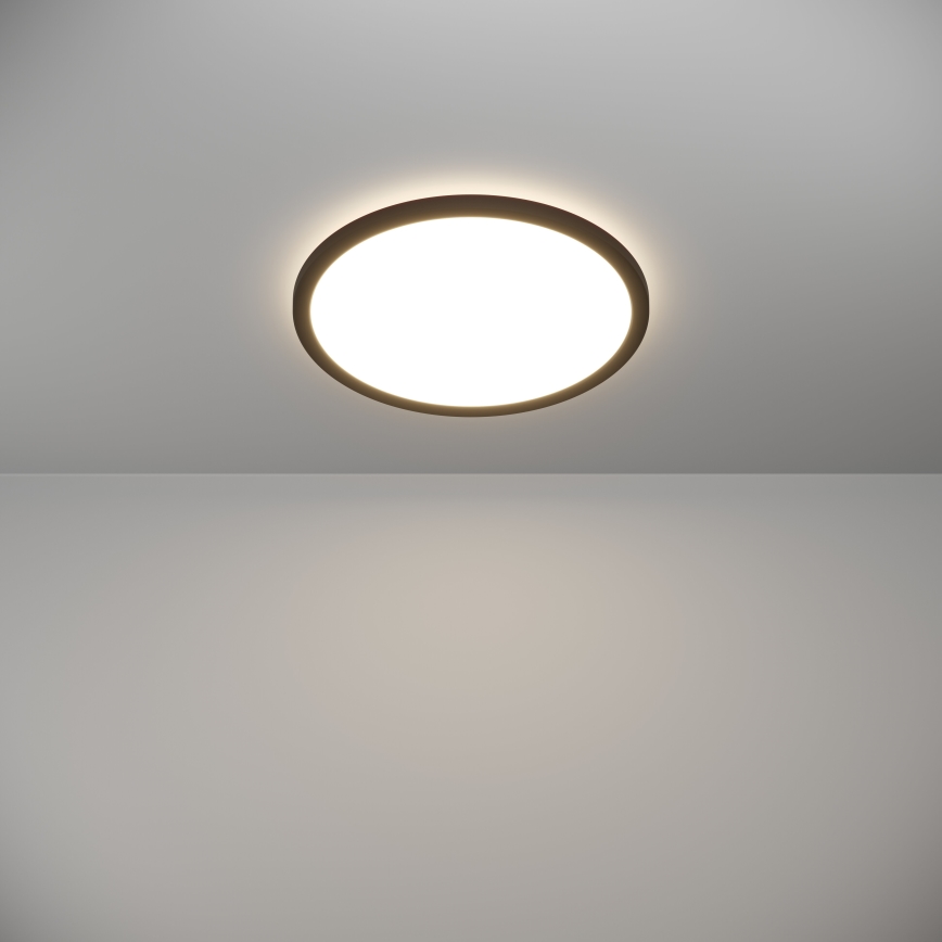 Eglo - LED plafonsko svetlo za kupatilo LED/18,5W/230V 2700K/4000K/6500K pr. 38,9 cm IP44 crno
