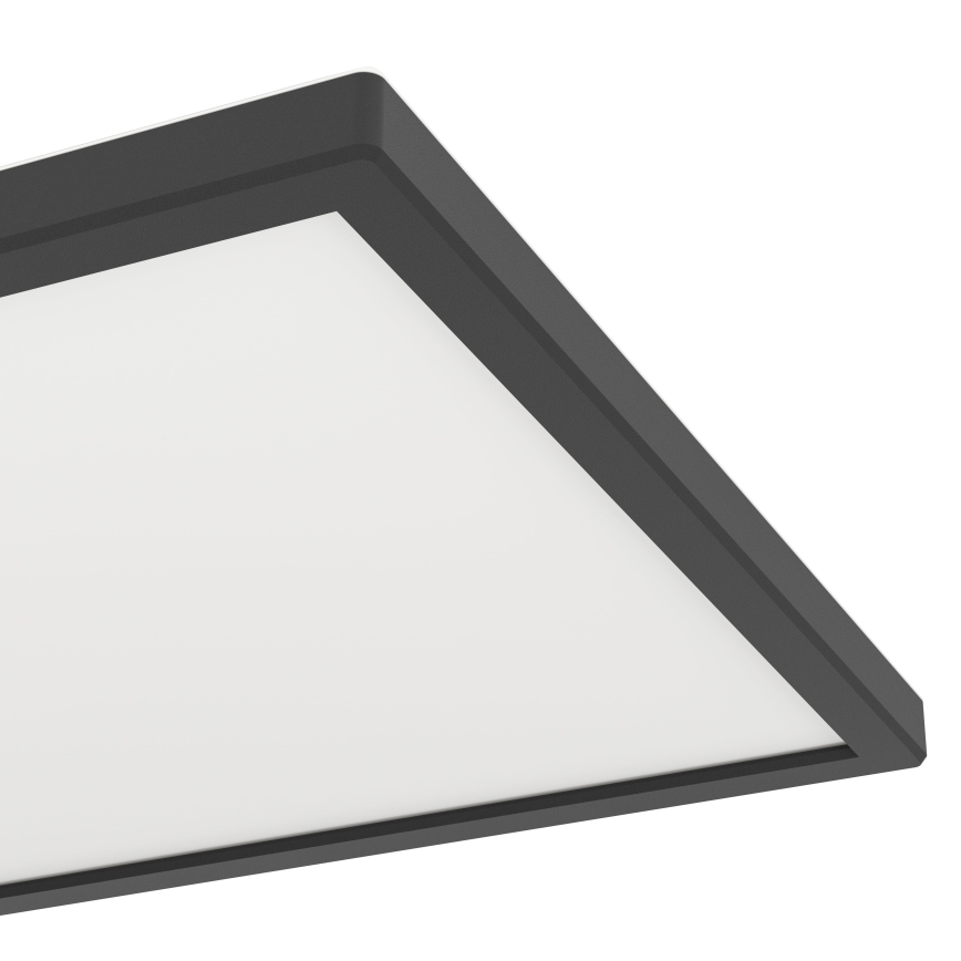 Eglo - LED plafonsko svetlo za kupatilo LED/13,4W/230V 2700/4000/6500K 29x29 cm IP44 crna