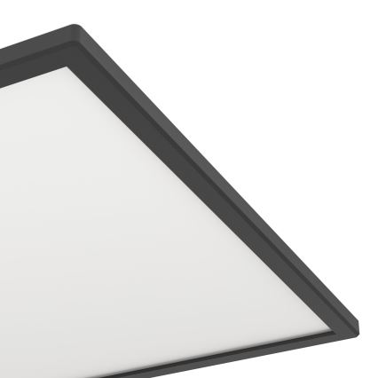 Eglo - LED kupatilsko plafonsko svetlo LED/17W/230V 2700/4000/6500K 50x50 cm IP44 crno